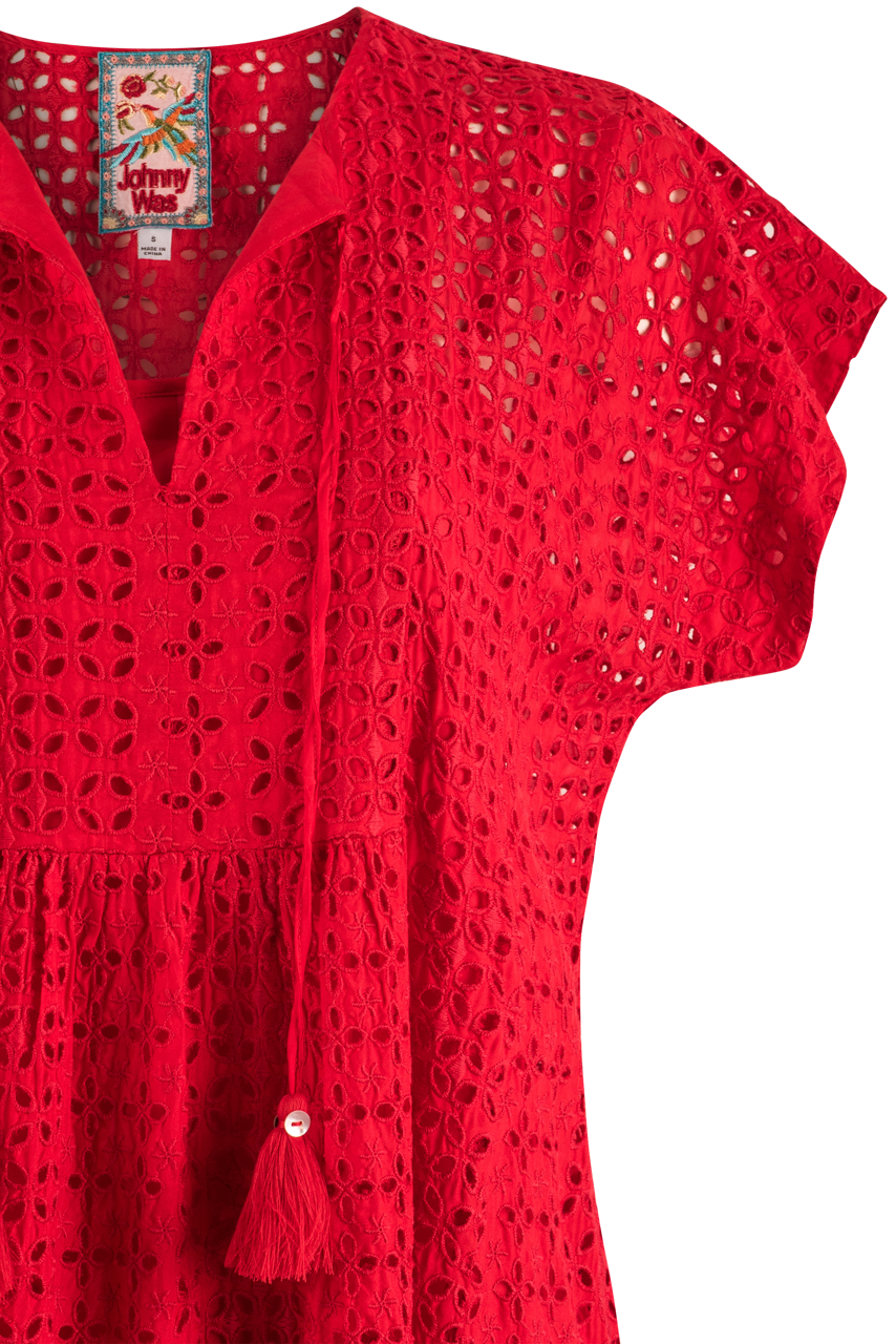 Johnny Was Aurelia Eyelet Dress