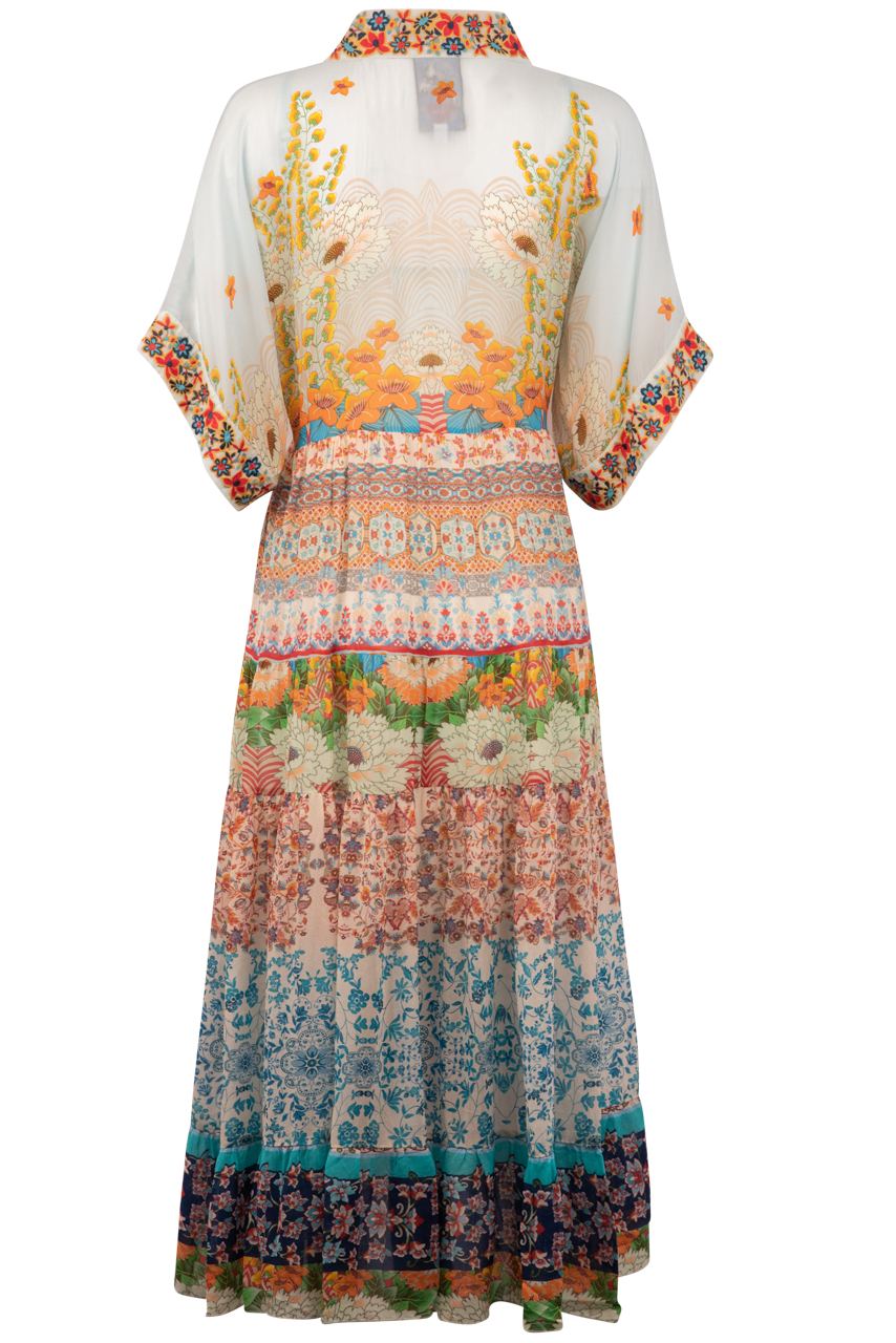 Johnny Was Printed Tyna Dress