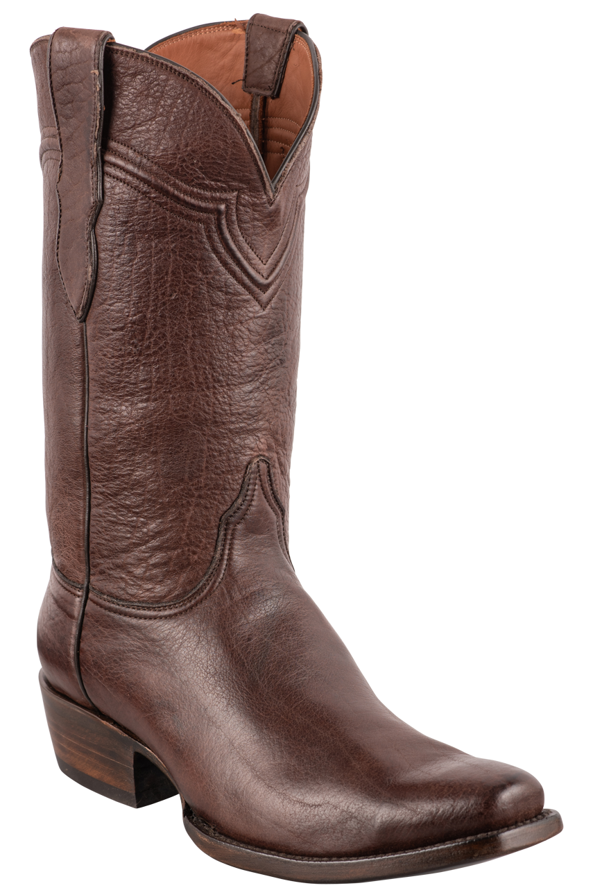 Black Jack Men's Bison Exclusive Cowboy Boots - Chocolate