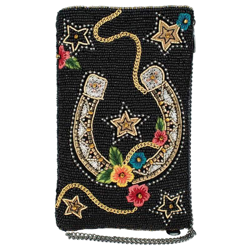 Mary Frances Good Luck Crossbody Phone Bag
