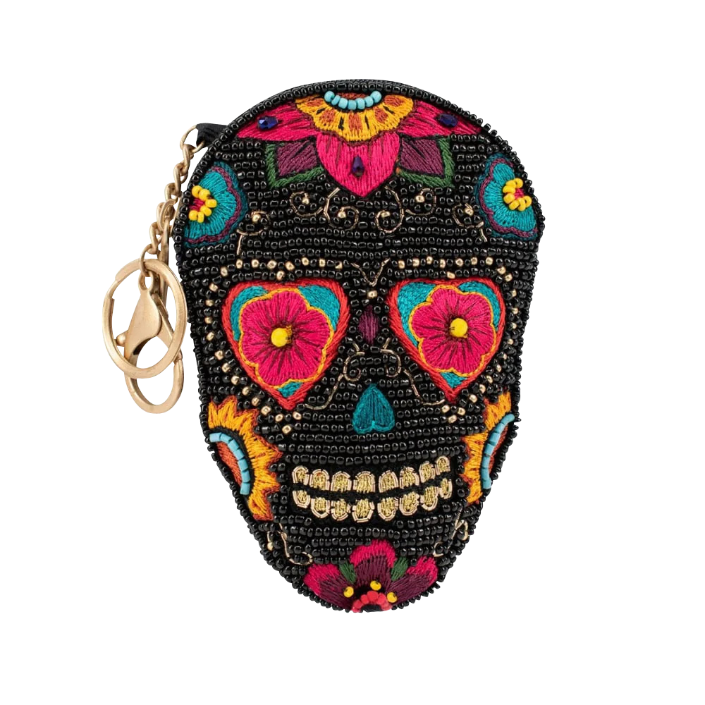 Mary Frances Head Trip Coin Purse