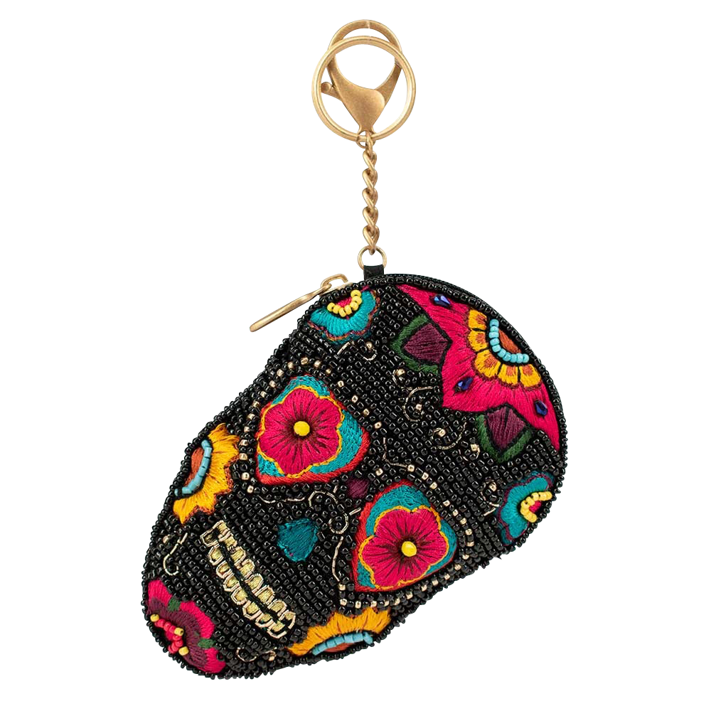 Mary Frances Head Trip Coin Purse