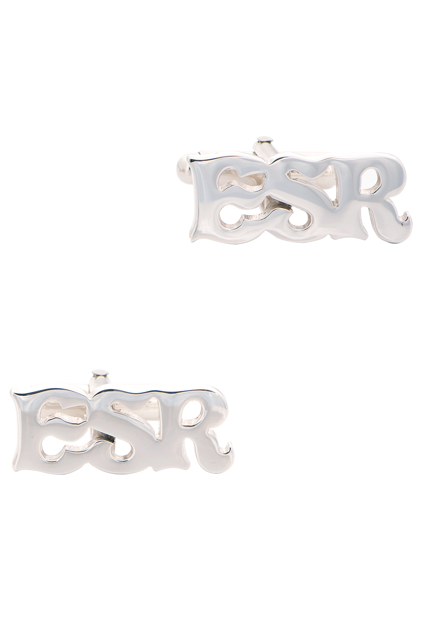 Pinto Ranch Sterling Silver Initial Cufflinks