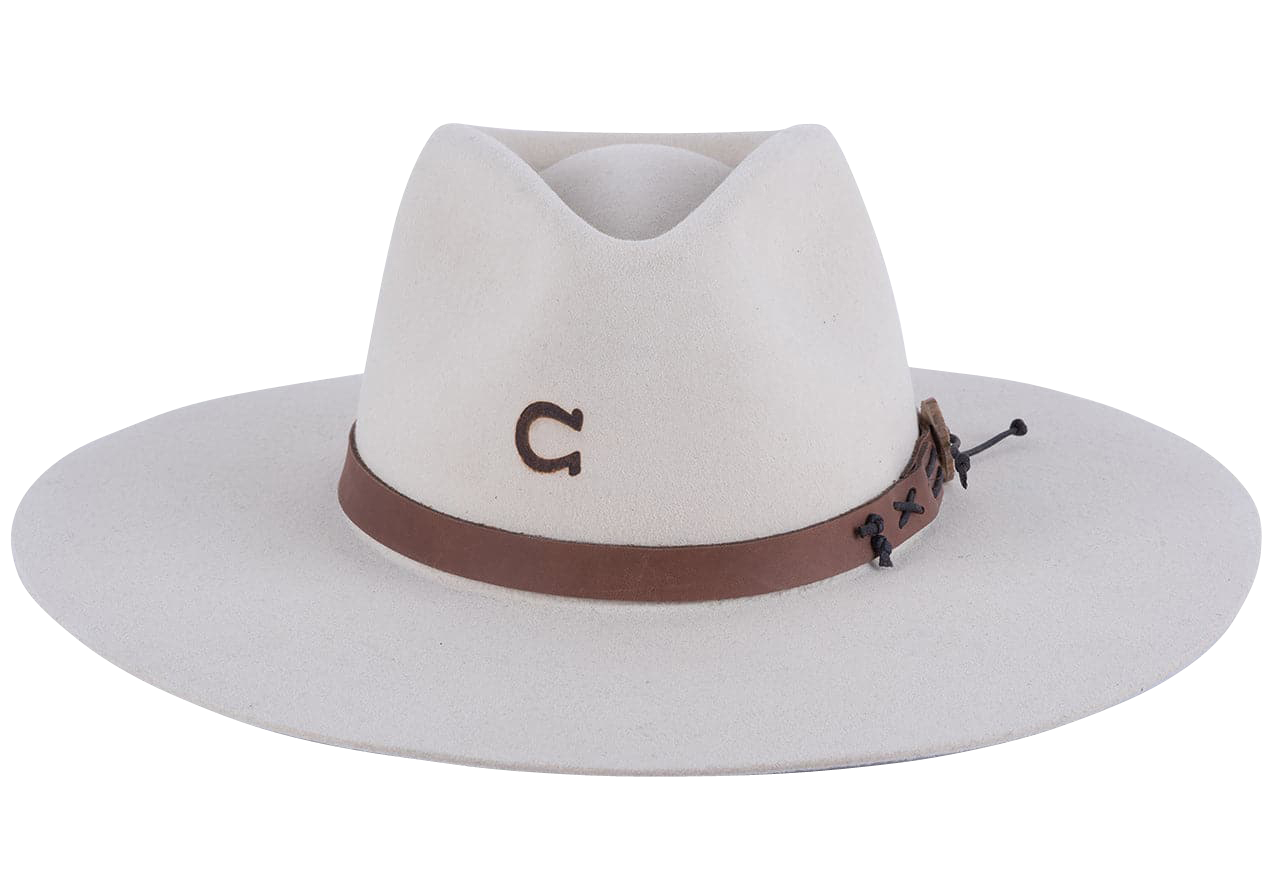Charlie 1 Horse Tepee Hat - Bone