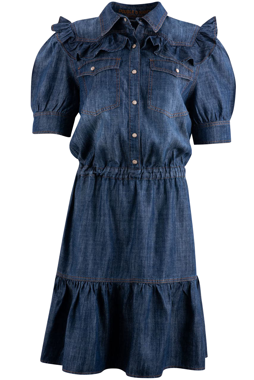 Double D Ranch Denim Punchy Dress