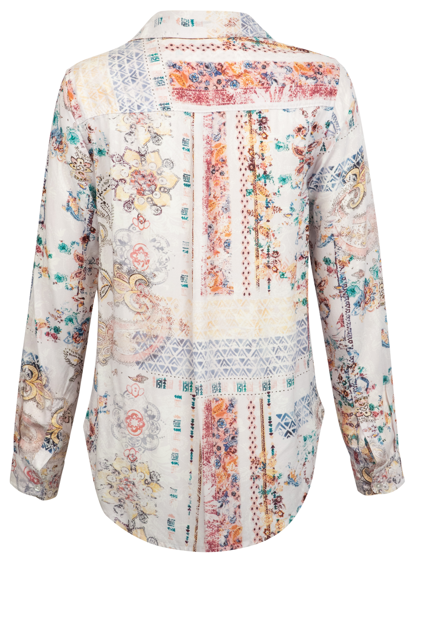 Dylan Button-Front Gracie Top