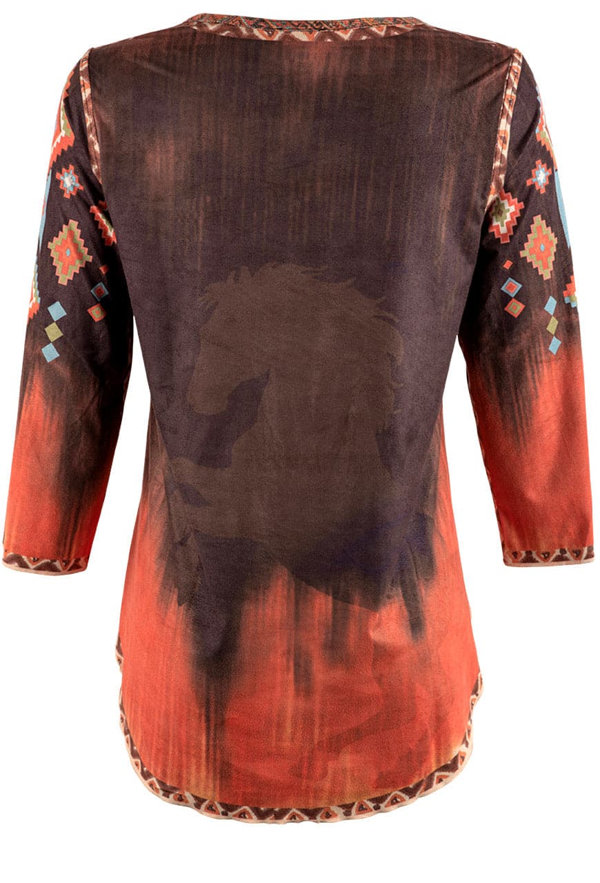 Save The Faith Horse Top