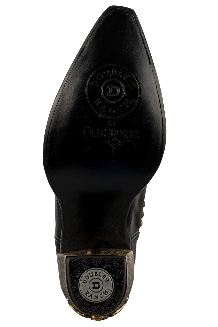 Double D Ranch by Old Gringo Cattleman Boots - Black