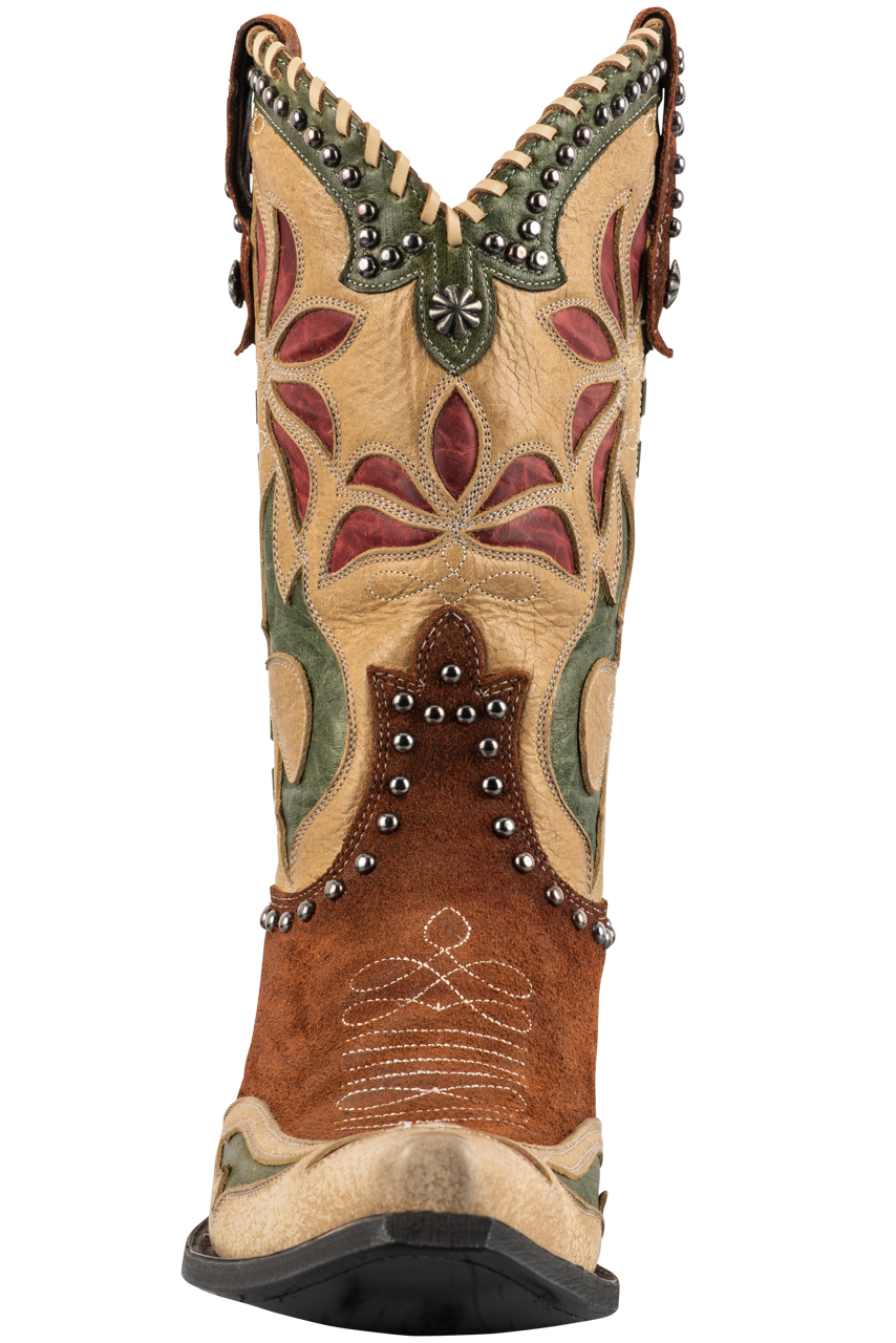 Double D Ranch by Old Gringo Women's Yellowstone Cowgirl Boots - Tan