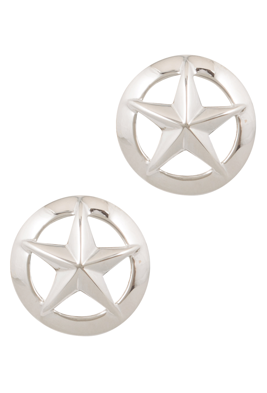 Pinto Ranch 3D Dome Star Cufflinks