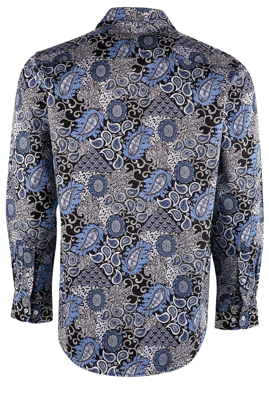 David Smith Australia Vintage Blue Button-Front Shirt