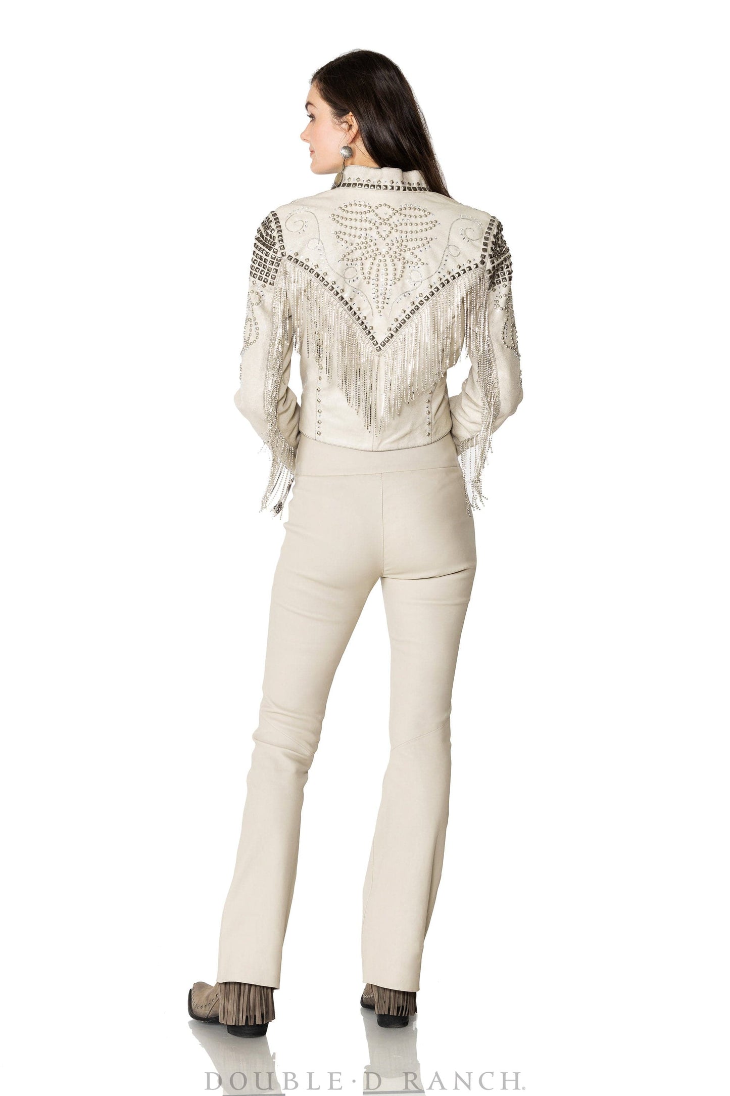 Double D Ranch Iced Crystals Jacket - Ivory
