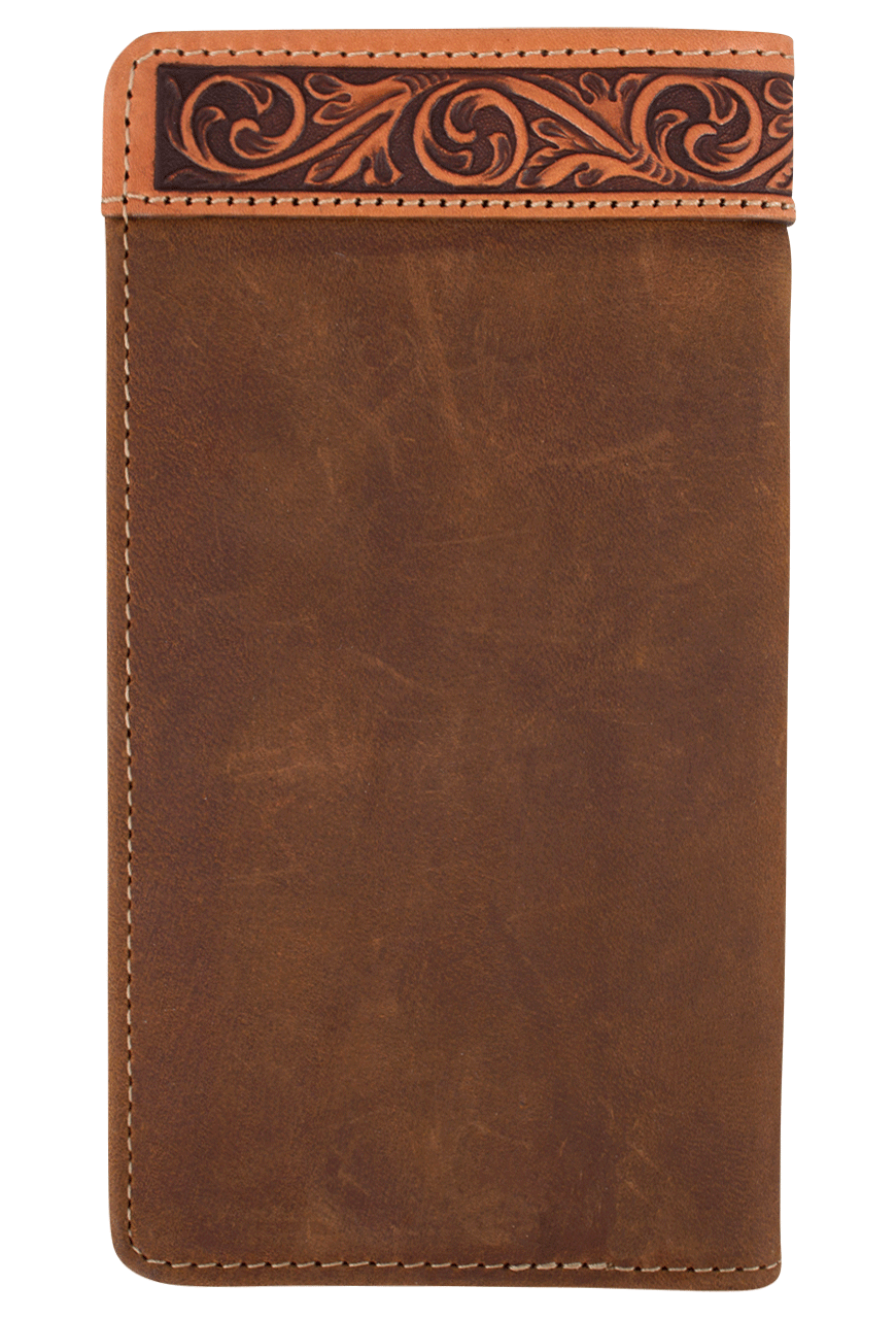 Justin Brown Lone Star Checkbook Wallet