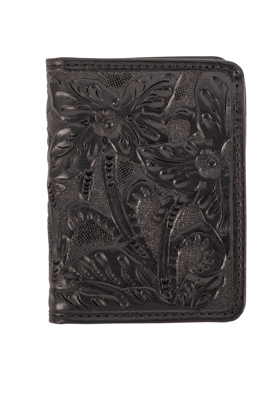 Leegin Floral Tooled Bi-Fold Wallet