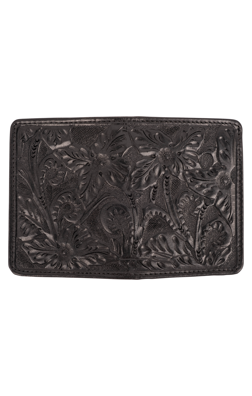Leegin Floral Tooled Bi-Fold Wallet