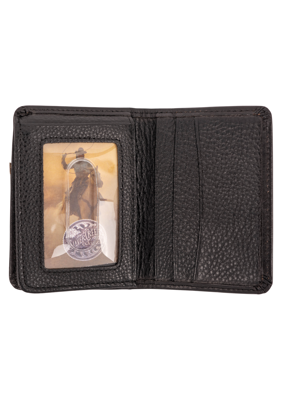 Leegin Floral Tooled Bi-Fold Wallet