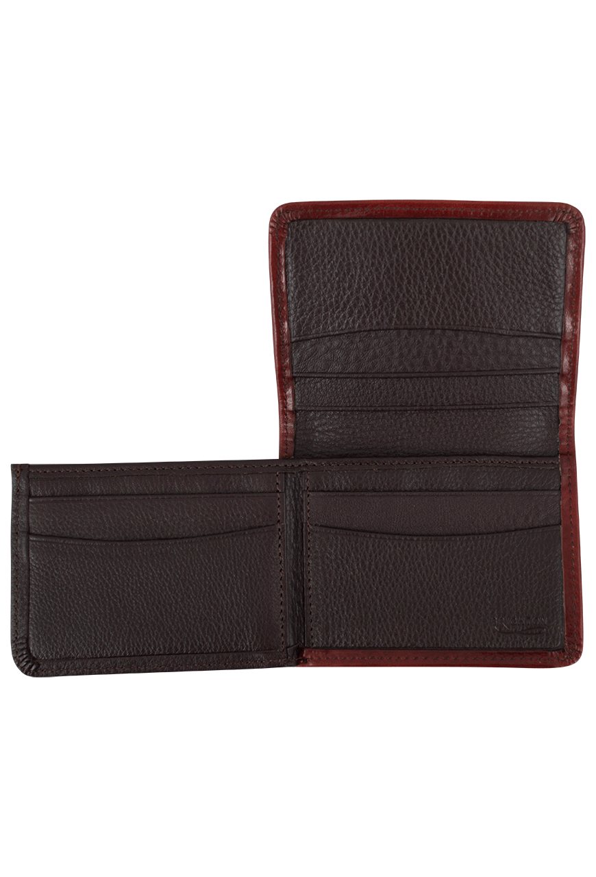 Cattle Driven Bifold Wallet - Aged Bark