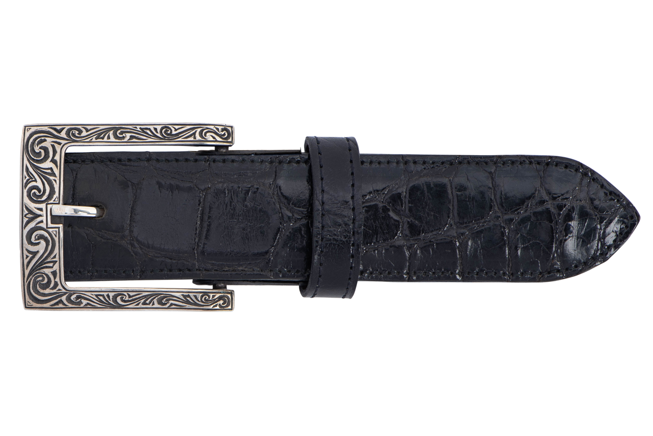 Chacon Hollywood Engraved 1.5" Single Belt Buckle