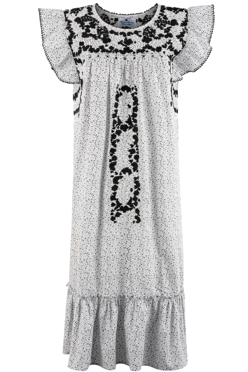 Margarita Mercantile Elisa Dress - Black/White