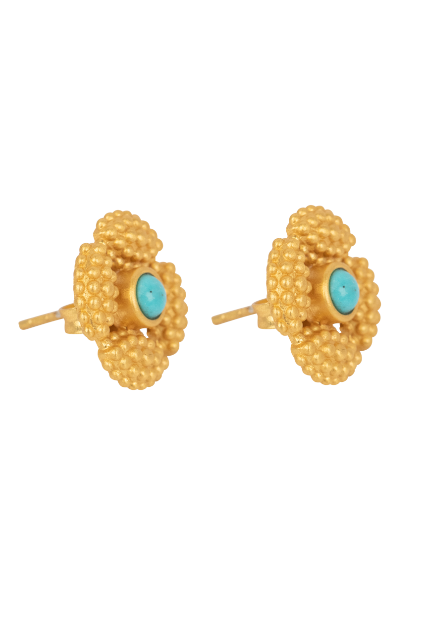 Christina Greene Azure Skies Stud Earrings