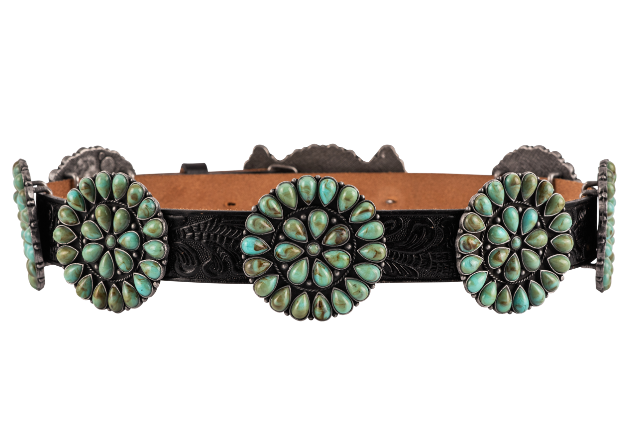 Double D Ranch Saqui Concho Belt