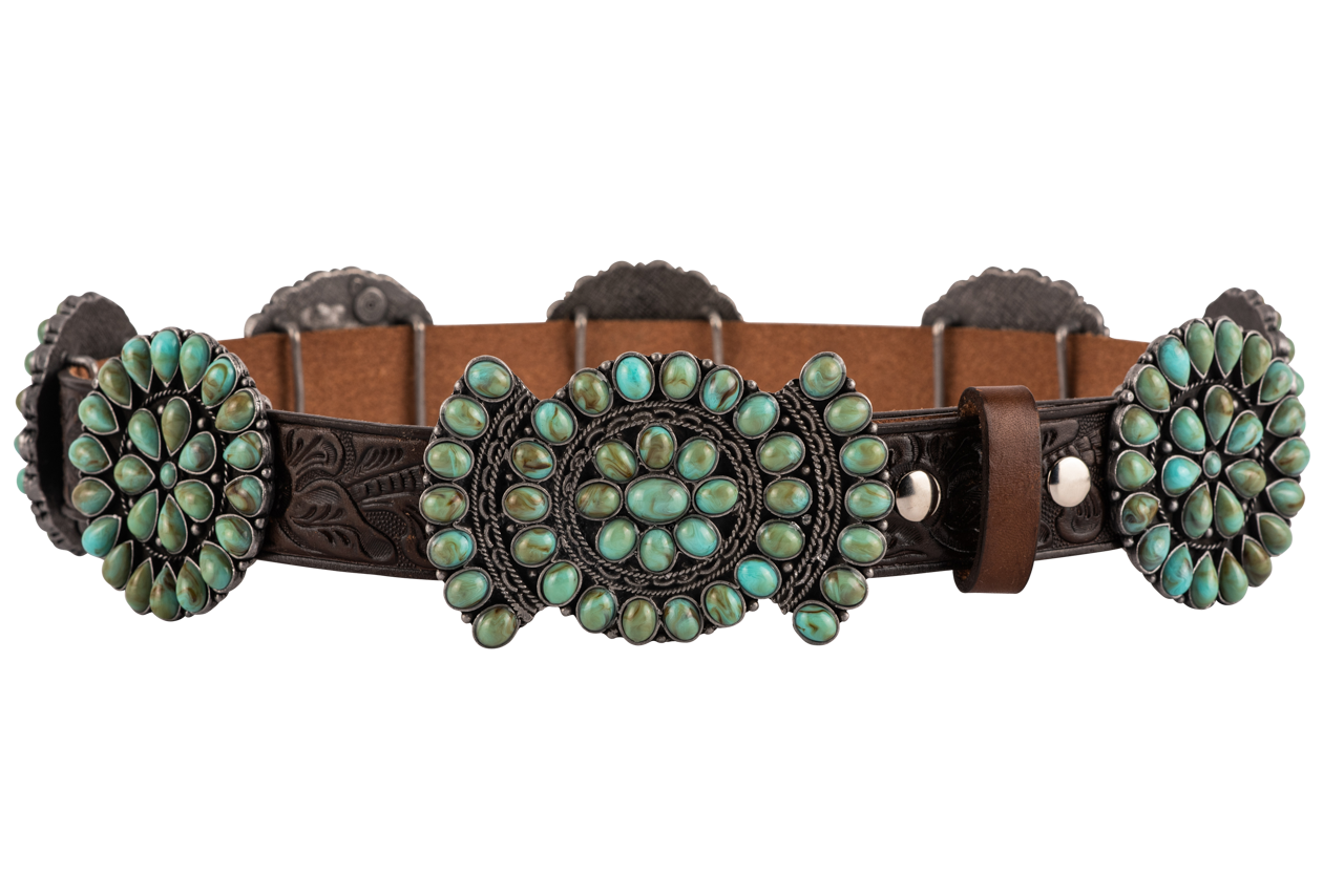 Double D Ranch Saqui Concho Belt