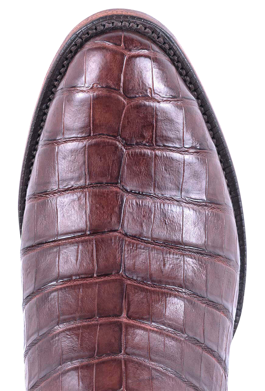 Lucchese Men's Caiman Ultra Cowboy Boots - Barrel Brown