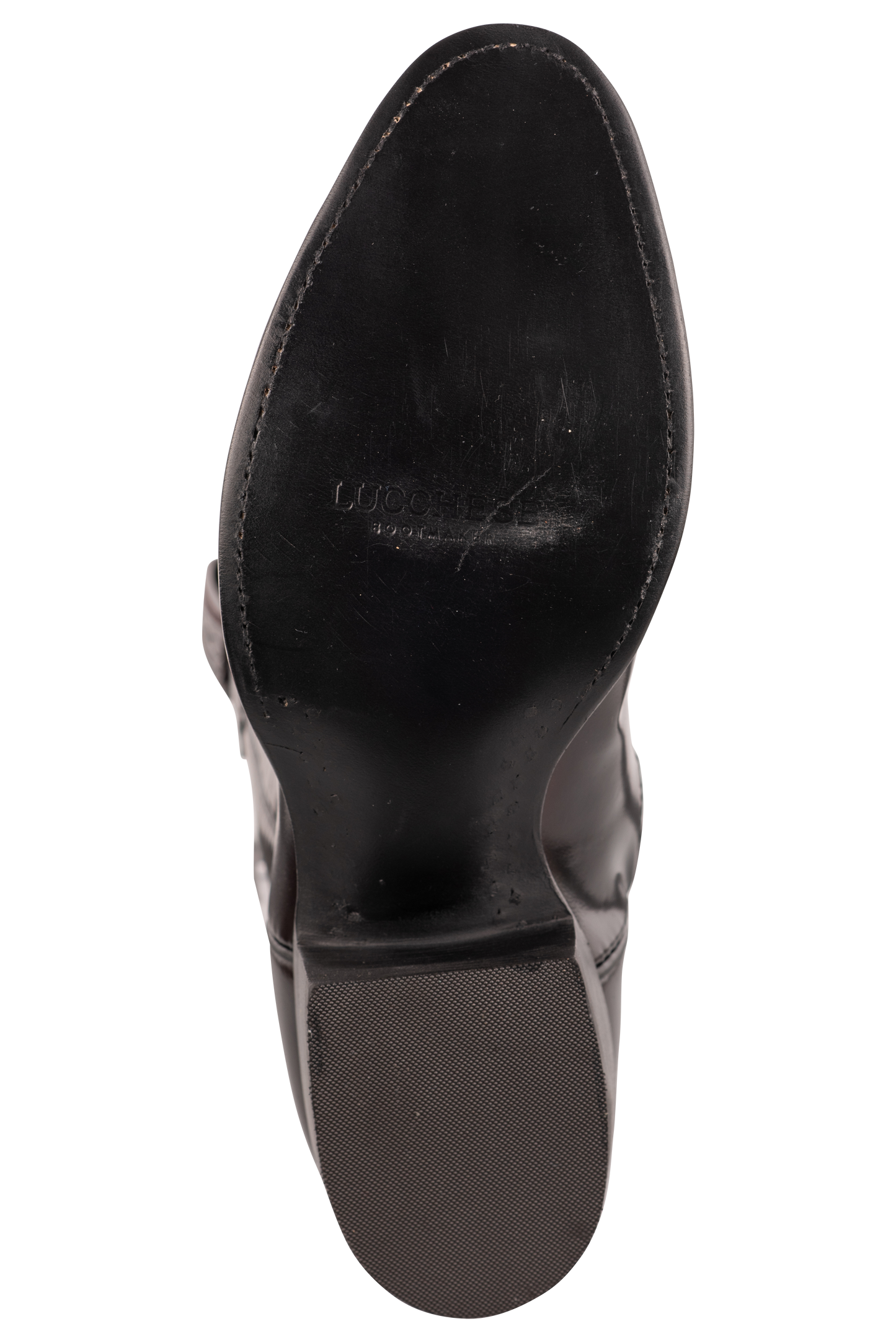 Lucchese Men's Goat Gavin Cowboy Boots - Black Cherry