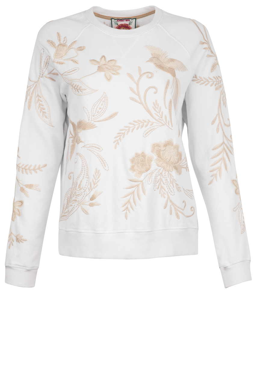 Johnny Was Western Frankie Sweatshirt Pinto Ranch