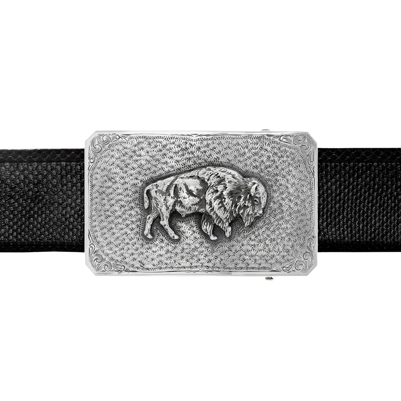 Clint Orms 1.5" Buffalo Trophy Buckle