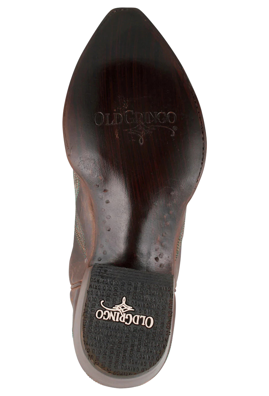 Old Gringo Goat Diego Cowgirl Boots - Rust