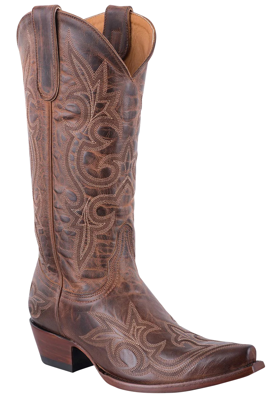 Old Gringo Leather Diego Cowgirl Boots - Dark Rust