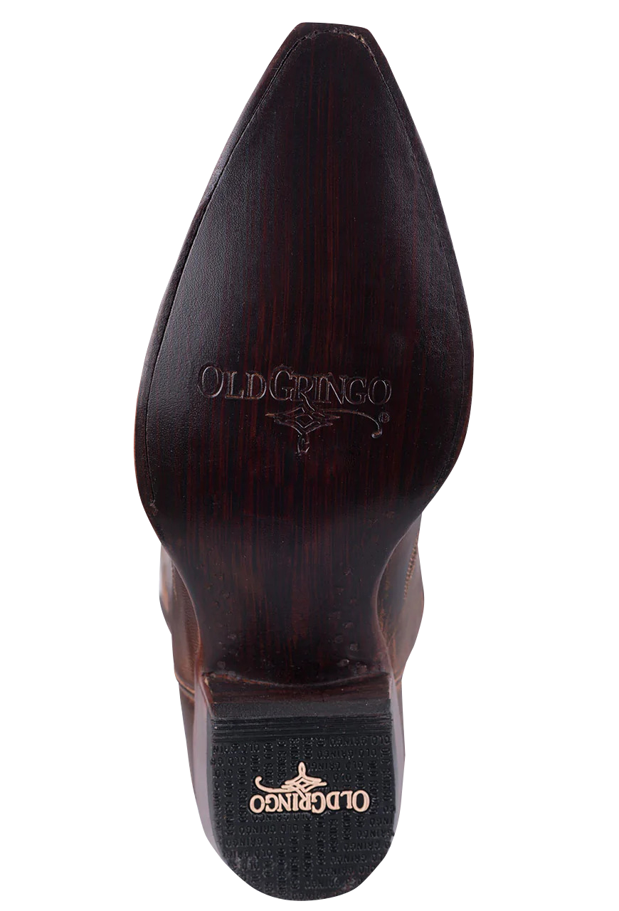 Old Gringo Leather Diego Cowgirl Boots - Dark Rust