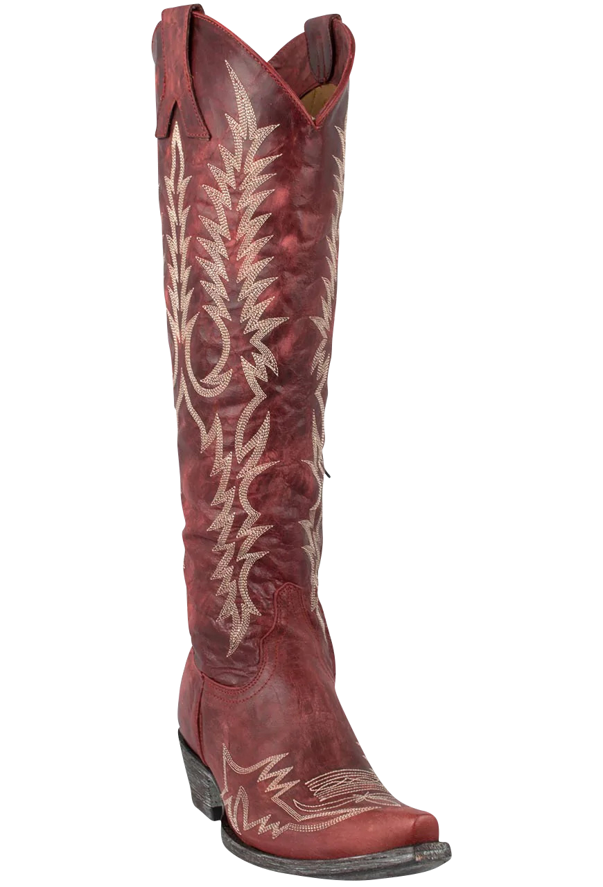 Old Gringo Goat Mayra Cowgirl Boots - Red