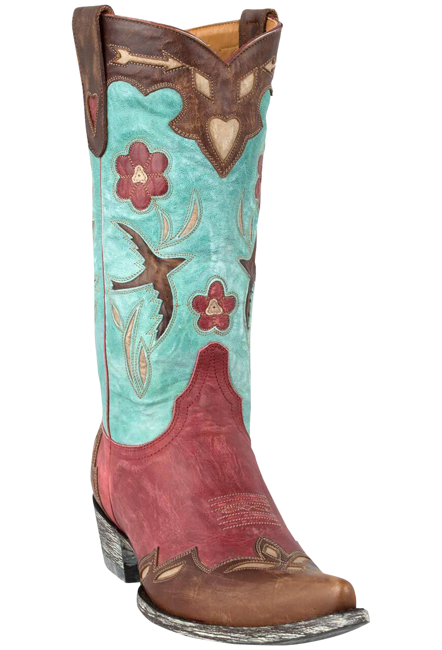Old Gringo Goat Golondrina Cowgirl Boots - Multi