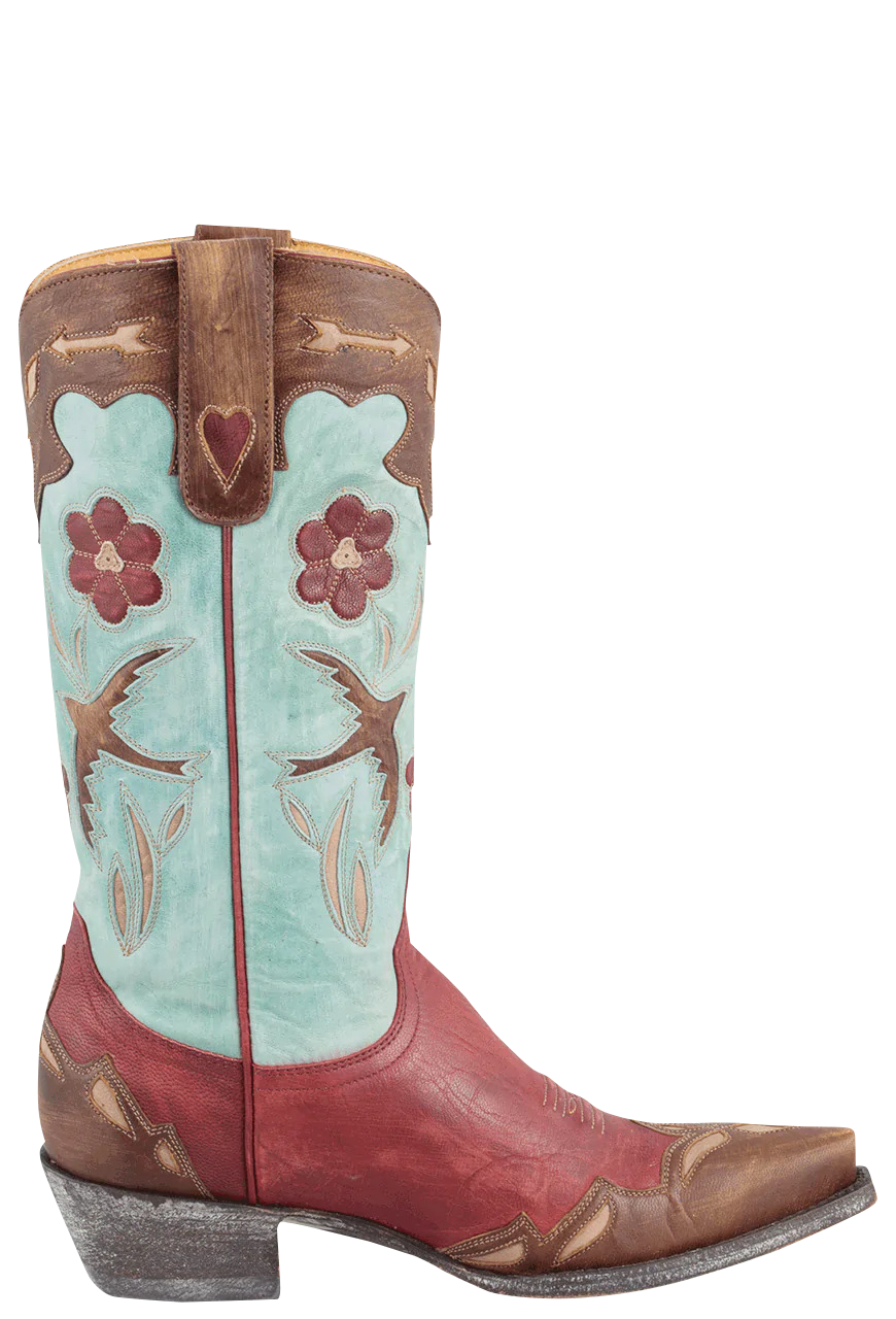Old Gringo Goat Golondrina Cowgirl Boots - Multi