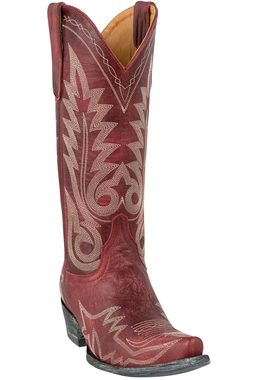 Old Gringo Goat Nevada Cowgirl Boots - Red