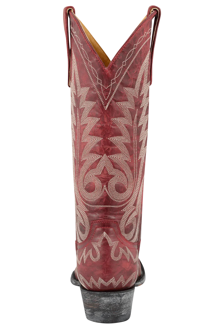 Old Gringo Goat Nevada Cowgirl Boots - Red