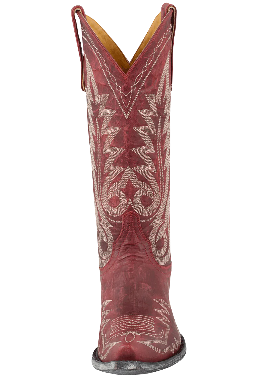 Old Gringo Goat Nevada Cowgirl Boots - Red