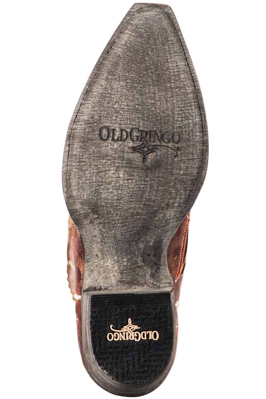 Old Gringo Women's Leather Quiroga Cowgirl Boots - Honey
