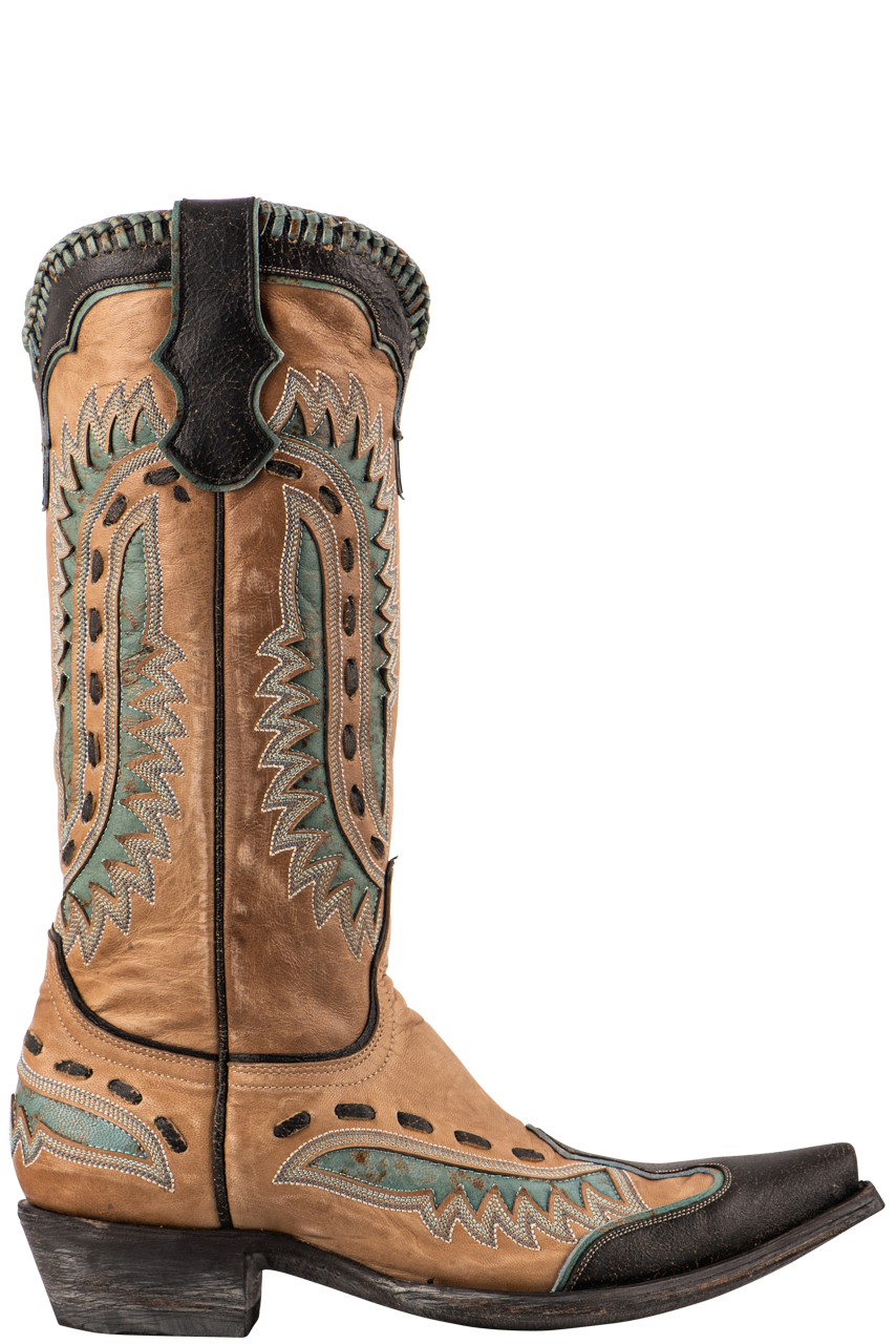 Old Gringo Women's Goat Cowgirl Boots - Quioga Bone