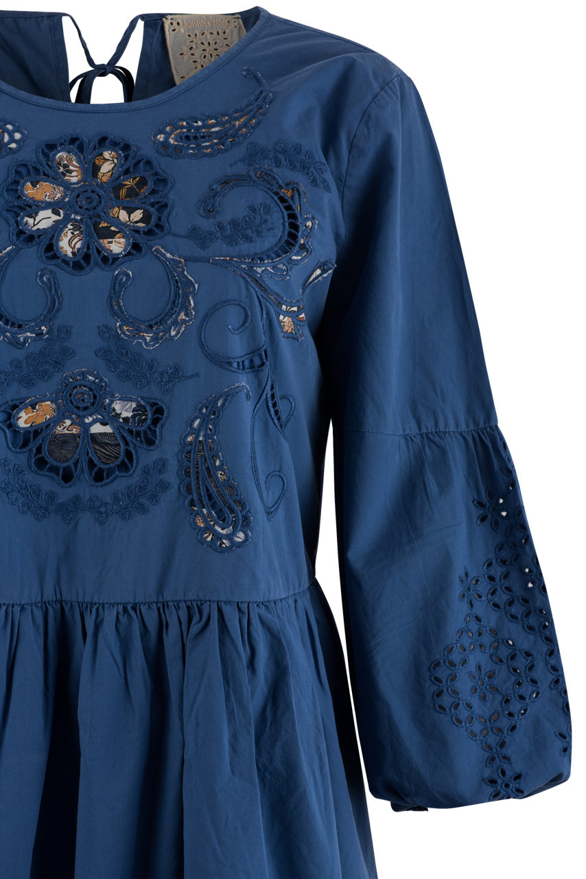 Johnny Was Merla Eyelet Mini Dress
