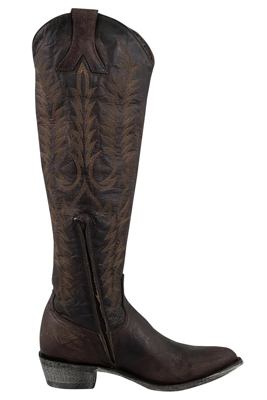 Old Gringo Women's Mayra Razz Cowgirl Boots - Chocolate