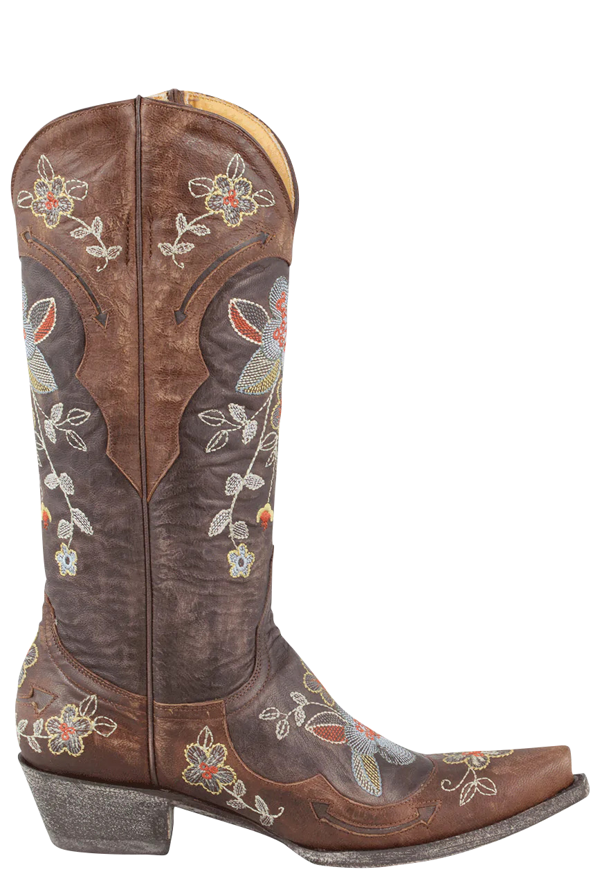 Old Gringo Women's Bonnie Cowgirl Boots - Distressed Floral