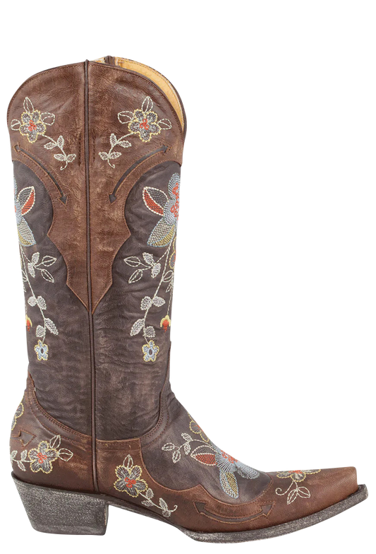 Old Gringo Bonnie Cowgirl Boots - Distressed Floral