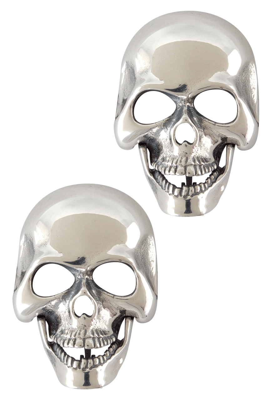 Jeff Deegan Large Skull Cufflinks