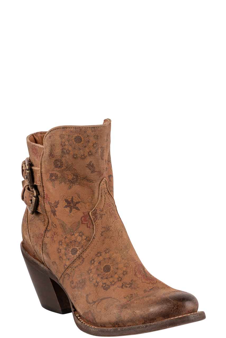 Lucchese Women's Catalina Booties - Tan