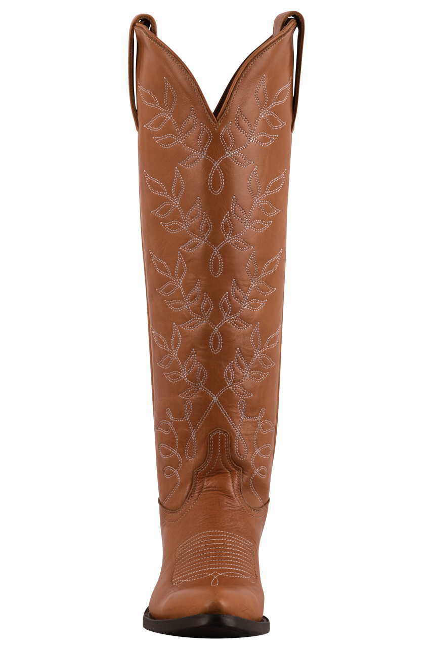 Lucchese Women's Tan Willow Cowgirl Boots