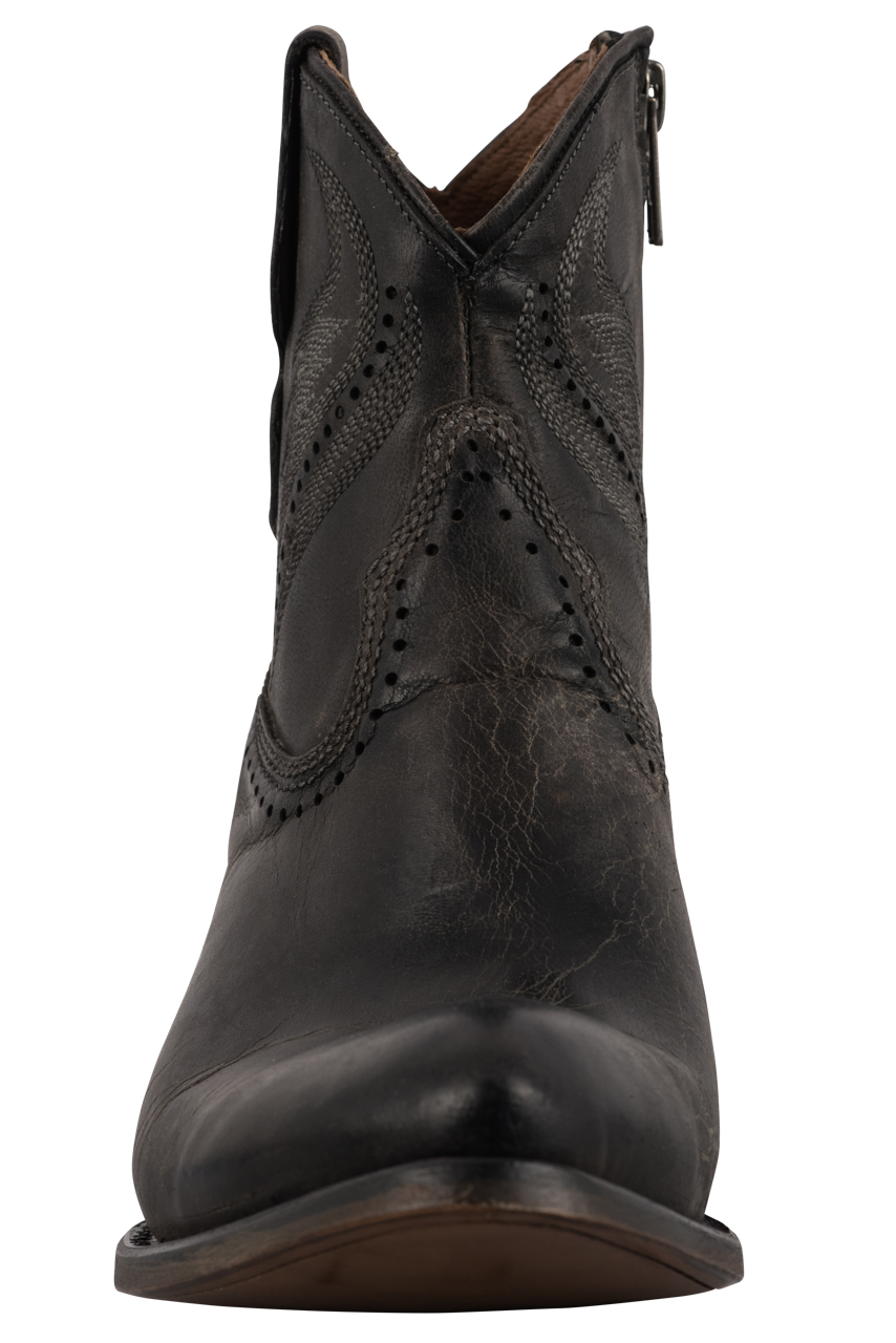 Lucchese Women's Sabine Cowgirl Boots - Anthracite