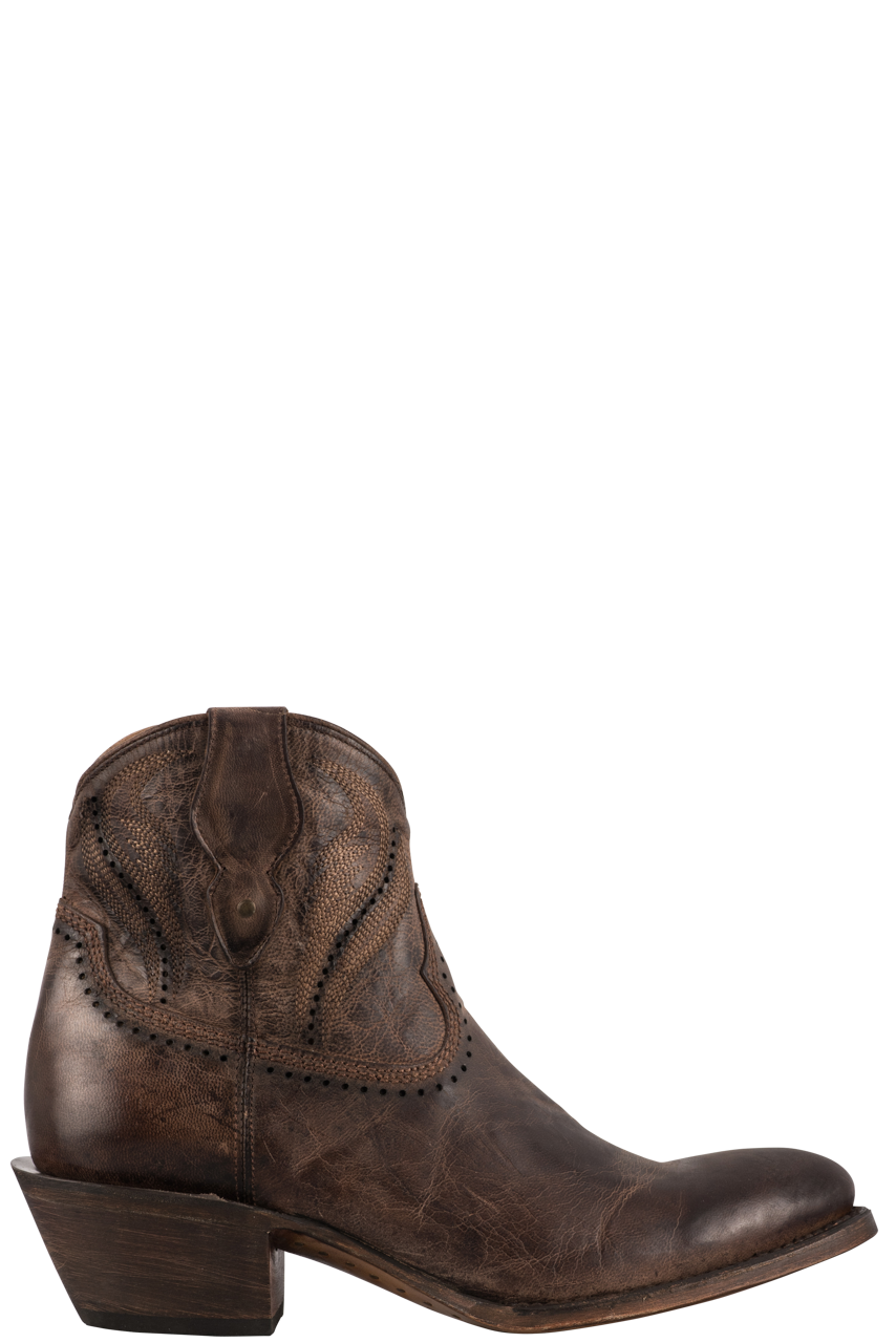 Lucchese Women's Sabine Cowgirl Boots - Brown